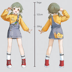 This is a pixiv picture whose title is 女儿诞生！.