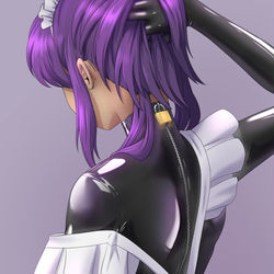 This is a pixiv picture whose title is Maid Nape.
