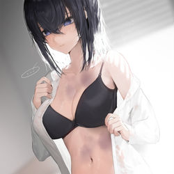 This is a pixiv picture whose title is 暗い子3.