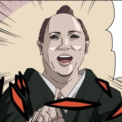 This is a pixiv picture whose title is 散髪してイメチェンしたIKKOさん.