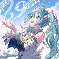 This is a pixiv picture whose title is プロセカ/ミクの日.