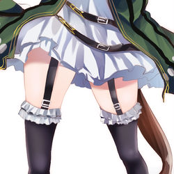 This is a pixiv picture whose title is ガーター.