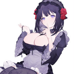 This is a pixiv picture whose title is 雫.