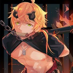This is a pixiv picture whose title is Thoma.