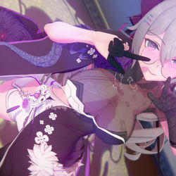 This is a pixiv picture whose title is 黑道千金！.