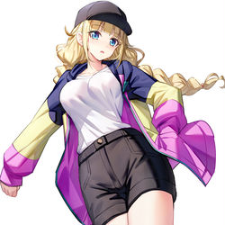 This is a pixiv picture whose title is 月見英子.