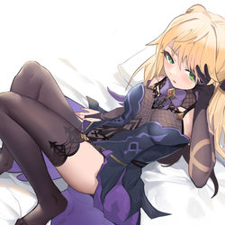 This is a pixiv picture whose title is 【原神】菲谢尔.