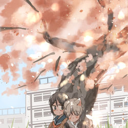 This is a pixiv picture whose title is おひるやすみ.
