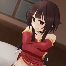 This is a pixiv picture whose title is これからえっちめぐみん.