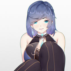 This is a pixiv picture whose title is 夜兰 2.