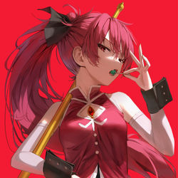 This is a pixiv picture whose title is 杏子.