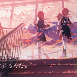 This is a pixiv picture whose title is 卒業、おめでとう.