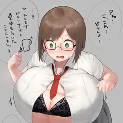 This is a pixiv picture whose title is みくにゃんのおっぱいはどれだけ盛ってもいい.