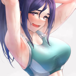 This is a pixiv picture whose title is 「訴えるよ」.