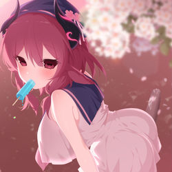 This is a pixiv picture whose title is Goat chan.