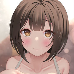 This is a pixiv picture whose title is 【🔞差分付き】水分補給♪.