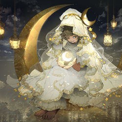 This is a pixiv picture whose title is 素晴らしい夜を.