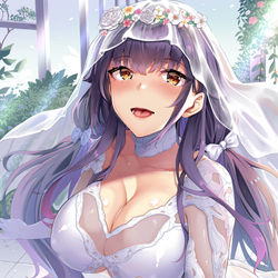This is a pixiv picture whose title is 吾妻のケッコン衣装.