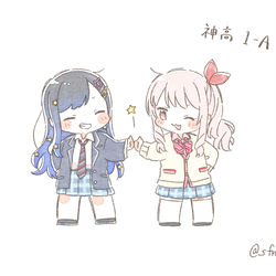 This is a pixiv picture whose title is かみこう1-A.