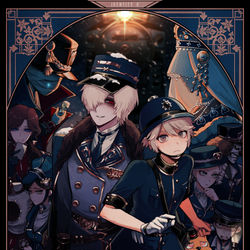 This is a pixiv picture whose title is Murder on the nord express.