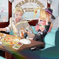 This is a pixiv picture whose title is スパイな家族.