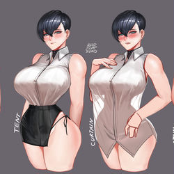 This is a pixiv picture whose title is V curtaincall.