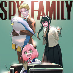 This is a pixiv picture whose title is SPY×FAMILY.