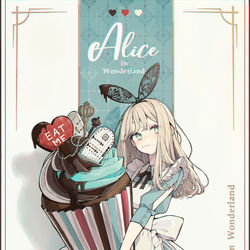 This is a pixiv picture whose title is Alice.