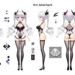 This is a pixiv picture whose title is TK子.