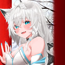 This is a pixiv picture whose title is ふぶちゃん.