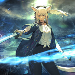 This is a pixiv picture whose title is 青の煉獄スタイル.