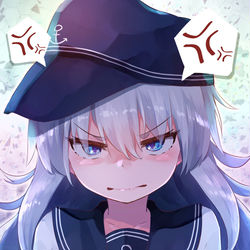 This is a pixiv picture whose title is 怒る響.