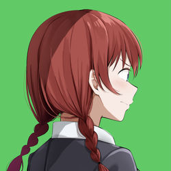 This is a pixiv picture whose title is 優しい決意.