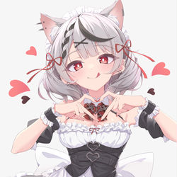 This is a pixiv picture whose title is バレンタイン沙花叉.