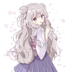 This is a pixiv picture whose title is 🍡.