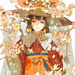 This is a pixiv picture whose title is 春夢.