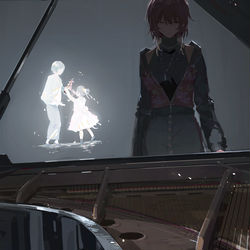 This is a pixiv picture whose title is ノー・カラット.