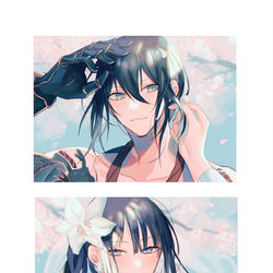 This is a pixiv picture whose title is 無題.