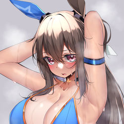 This is a pixiv picture whose title is 水着なアドマイヤベガさん.
