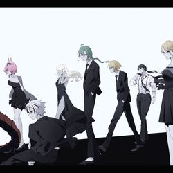 This is a pixiv picture whose title is SEEDs一期生.