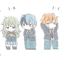 This is a pixiv picture whose title is かみこう　1-B　1-C.