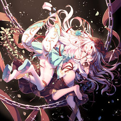 This is a pixiv picture whose title is 沉没sink.