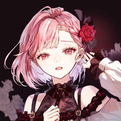 This is a pixiv picture whose title is ヘアアレンジえむちゃん🌹.