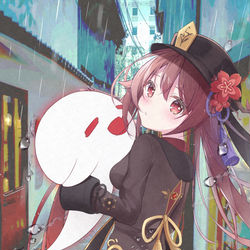 This is a pixiv picture whose title is 胡桃.