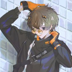This is a pixiv picture whose title is PHANTOM.