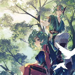 This is a pixiv picture whose title is 32nd.