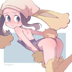 This is a pixiv picture whose title is ウサギ.
