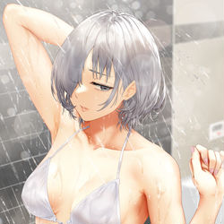 This is a pixiv picture whose title is シャワー佐紹さん.