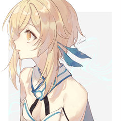 This is a pixiv picture whose title is 旅人.