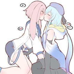 This is a pixiv picture whose title is (ホモ)アンセルとミズキ.